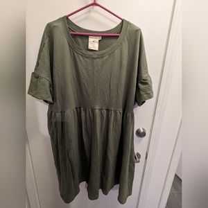 Jardine's Domain x Jillian Harris Jilly Box Road Trip Dress Green XL NWT